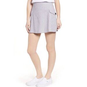 Nordstrom BP.  Striped Cargo Pocket Miniskirt Size Small
